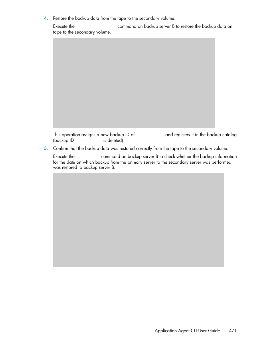 Application agent cli user guide 471 | HP XP Command View Advanced Edition Software User Manual | Page 471 / 574