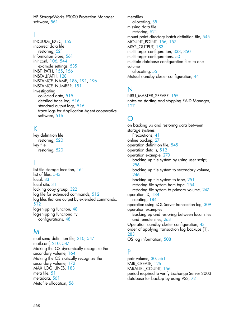 HP XP Command View Advanced Edition Software User Manual | Page 568 / 574