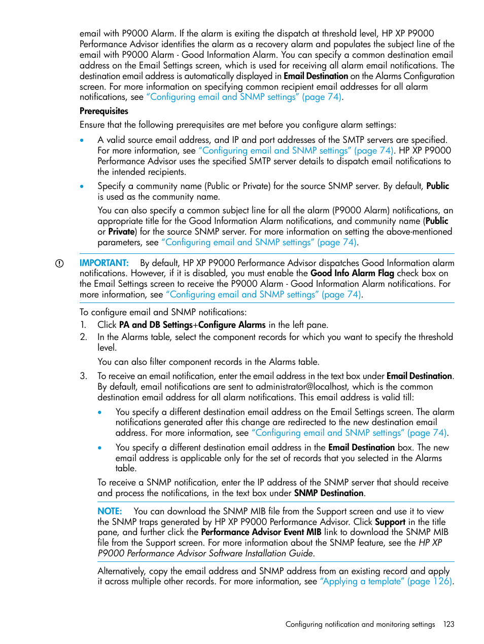 HP XP P9000 Performance Advisor Software User Manual | Page 123 / 419