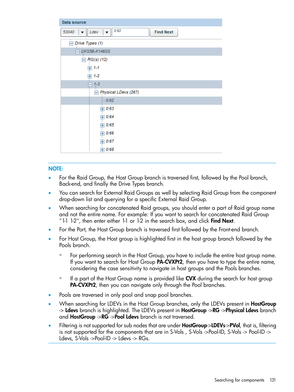 HP XP P9000 Performance Advisor Software User Manual | Page 131 / 419