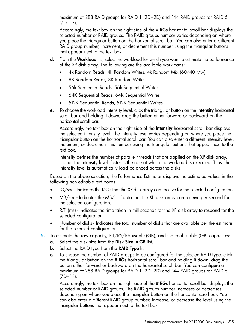HP XP P9000 Performance Advisor Software User Manual | Page 315 / 419