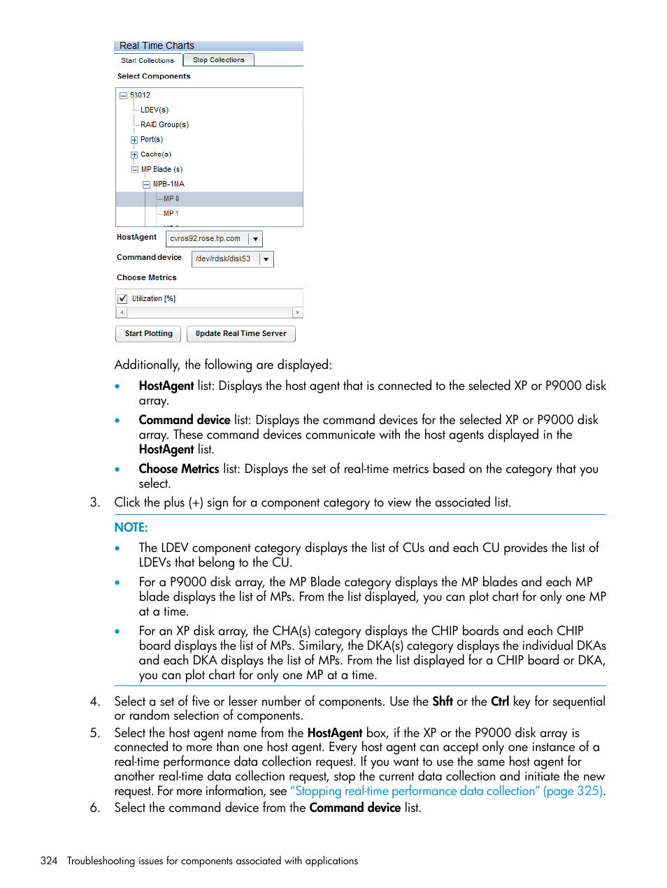 HP XP P9000 Performance Advisor Software User Manual | Page 324 / 419