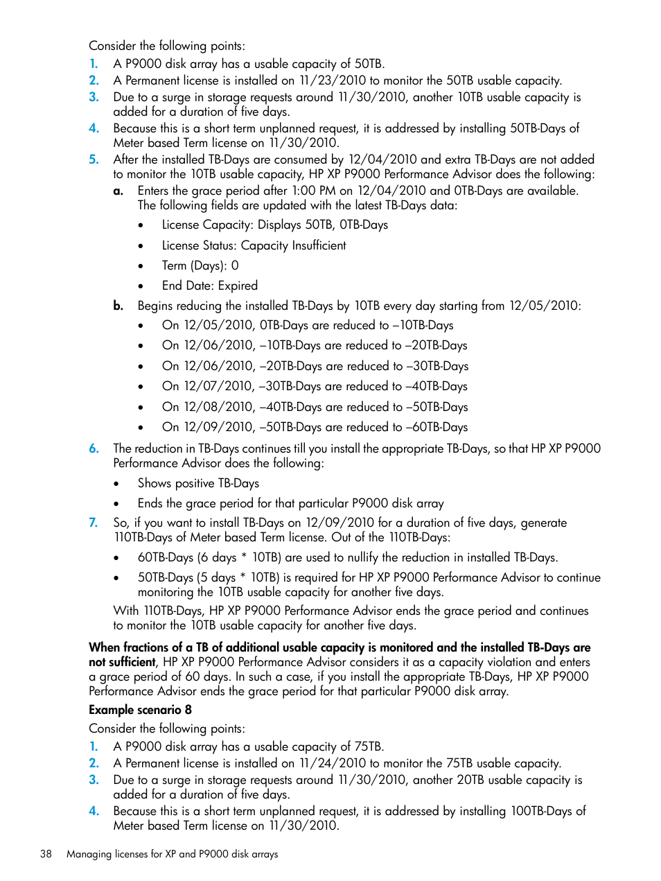 HP XP P9000 Performance Advisor Software User Manual | Page 38 / 419