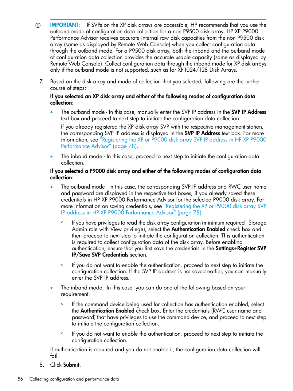 HP XP P9000 Performance Advisor Software User Manual | Page 56 / 419