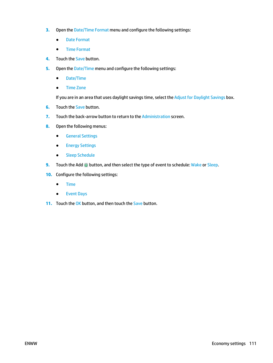 HP Color LaserJet Enterprise Multifunction M680 Printer series User Manual | Page 123 / 198