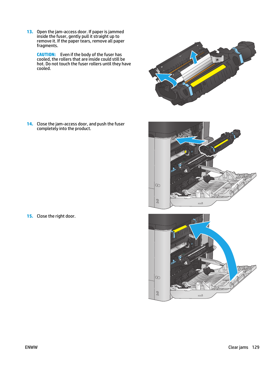 HP Color LaserJet Enterprise Multifunction M680 Printer series User Manual | Page 141 / 198