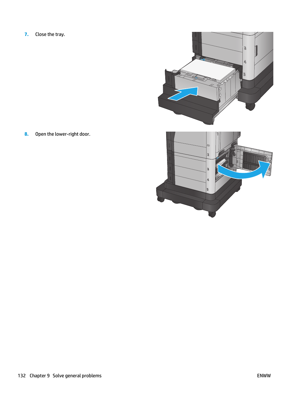 HP Color LaserJet Enterprise Multifunction M680 Printer series User Manual | Page 144 / 198