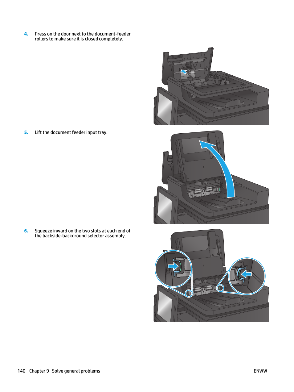 HP Color LaserJet Enterprise Multifunction M680 Printer series User Manual | Page 152 / 198