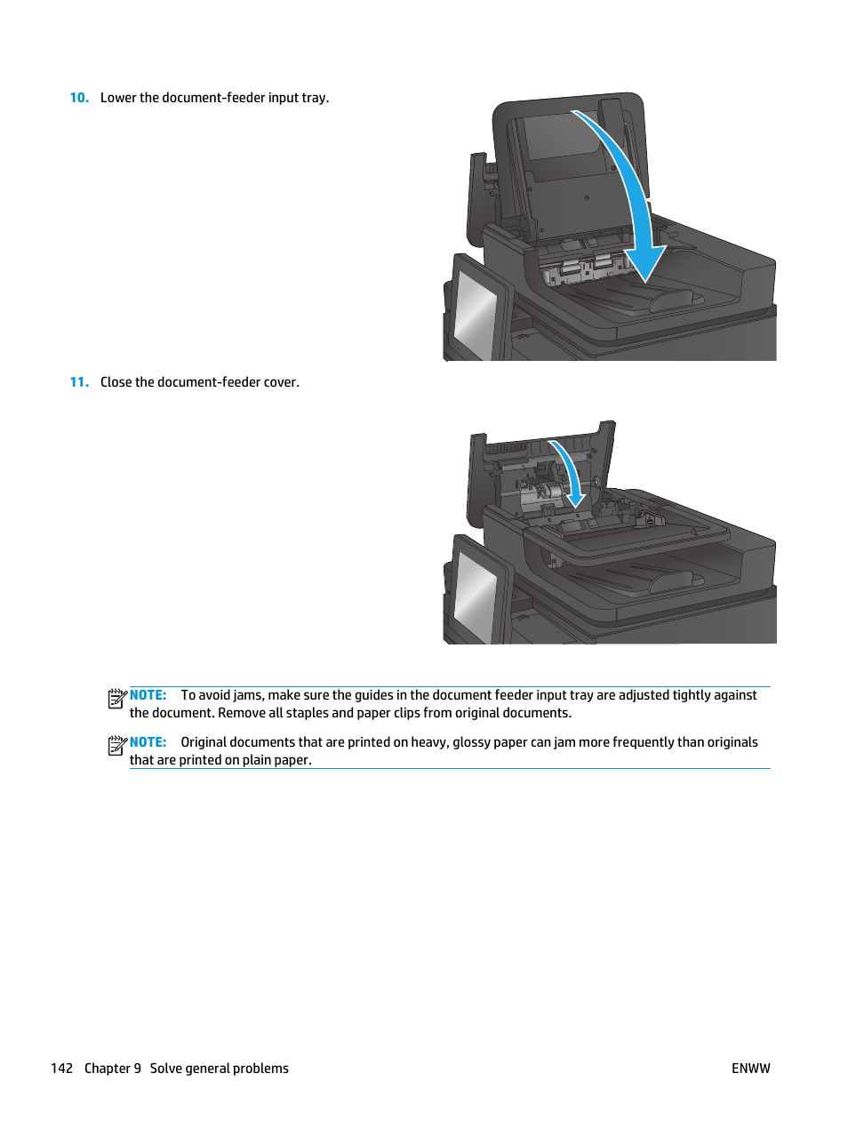 HP Color LaserJet Enterprise Multifunction M680 Printer series User Manual | Page 154 / 198