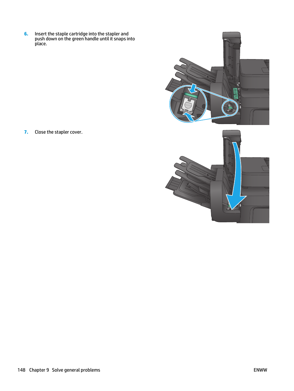 HP Color LaserJet Enterprise Multifunction M680 Printer series User Manual | Page 160 / 198