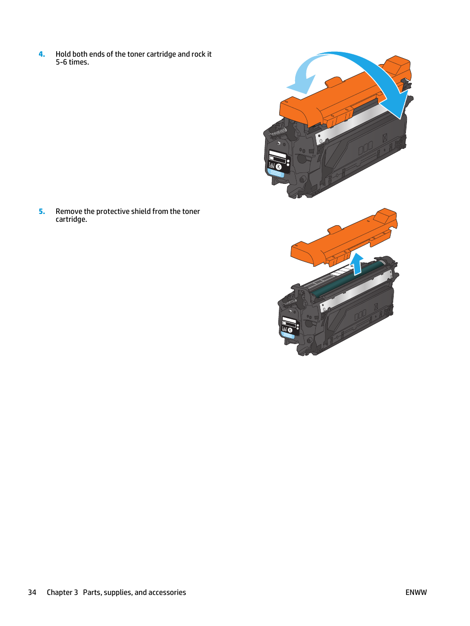 HP Color LaserJet Enterprise Multifunction M680 Printer series User Manual | Page 46 / 198