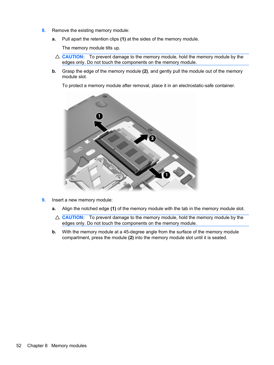 HP ProBook 5220m Notebook PC User Manual | Page 60 / 77