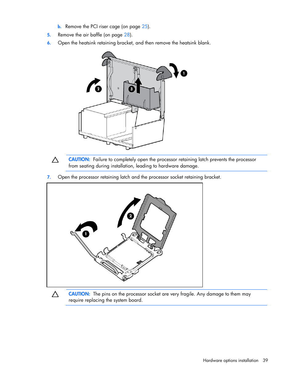 HP ProLiant DL385 G7 Server User Manual | Page 39 / 111