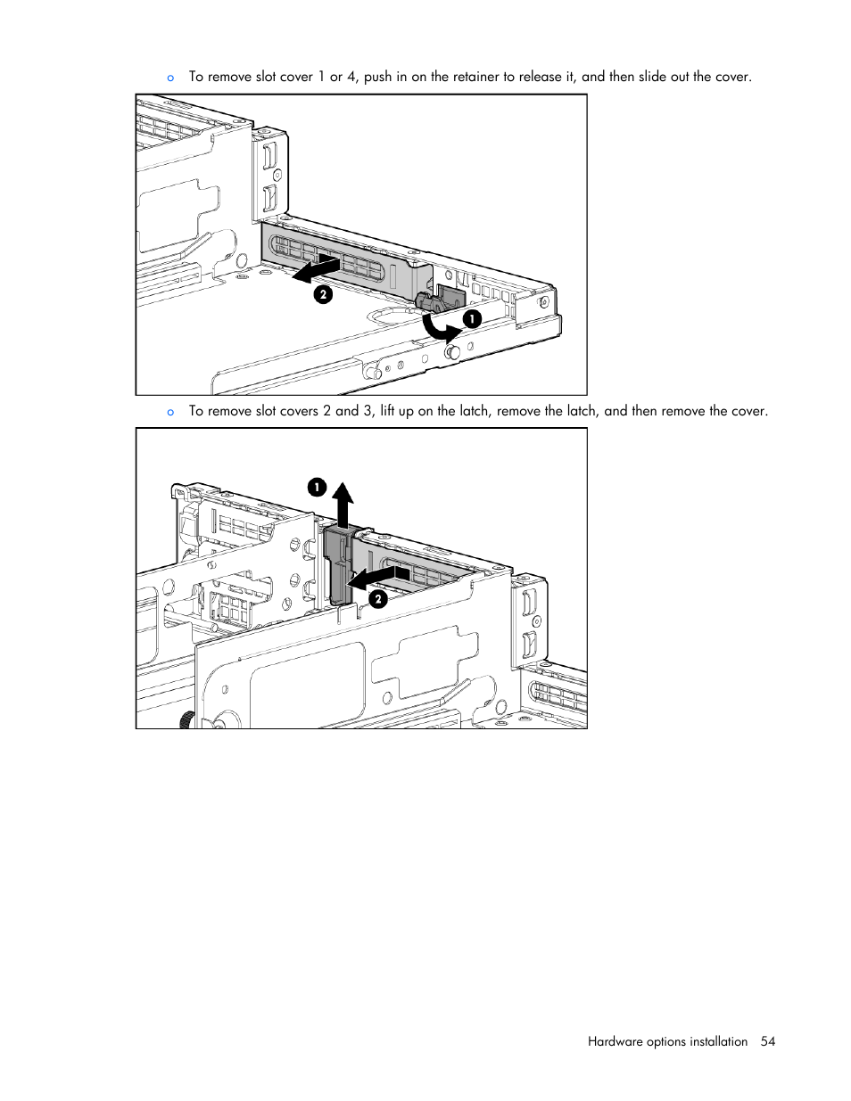 HP ProLiant DL385 G7 Server User Manual | Page 54 / 111