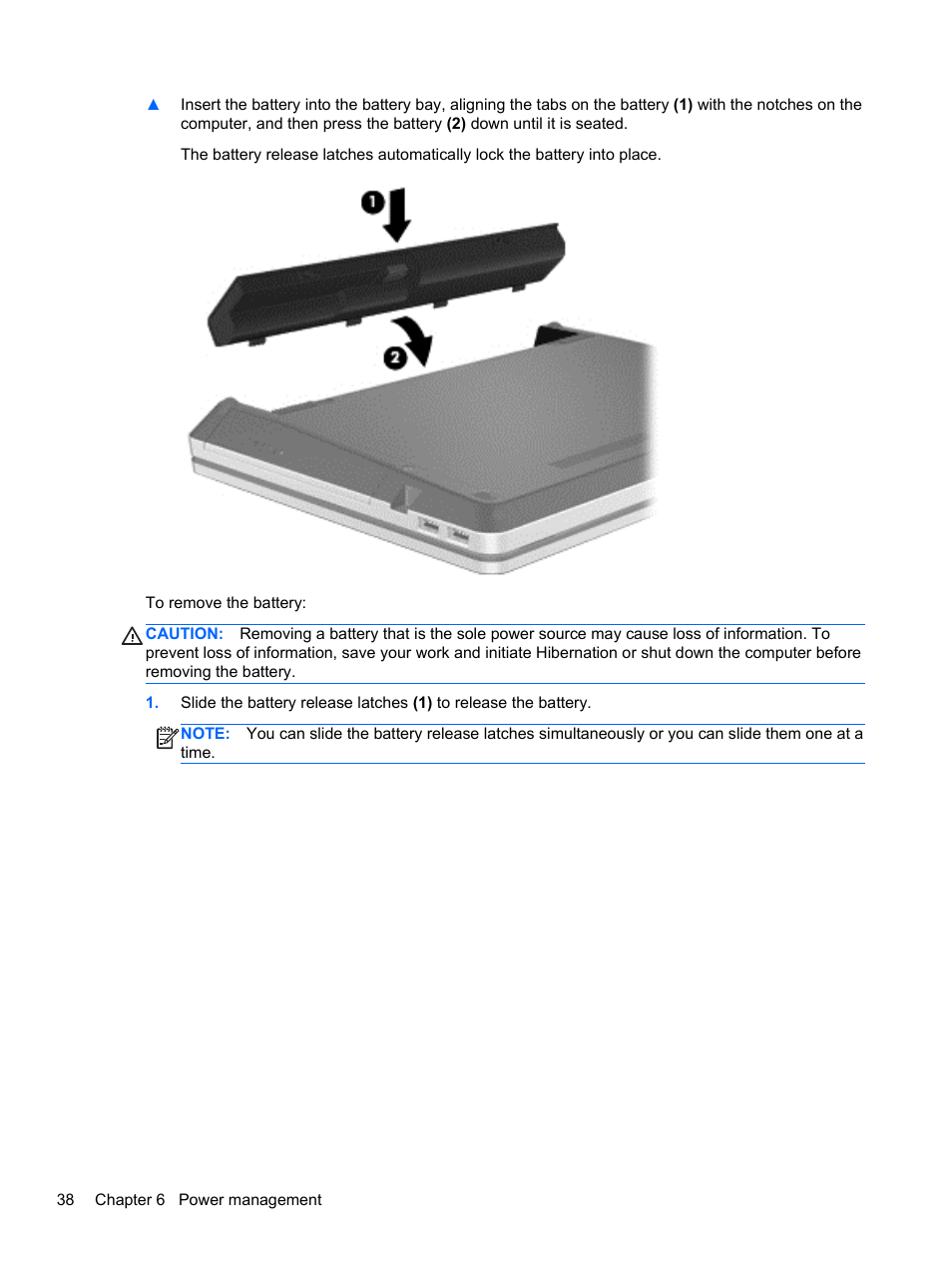 HP ProBook 4446s Notebook-PC User Manual | Page 48 / 100