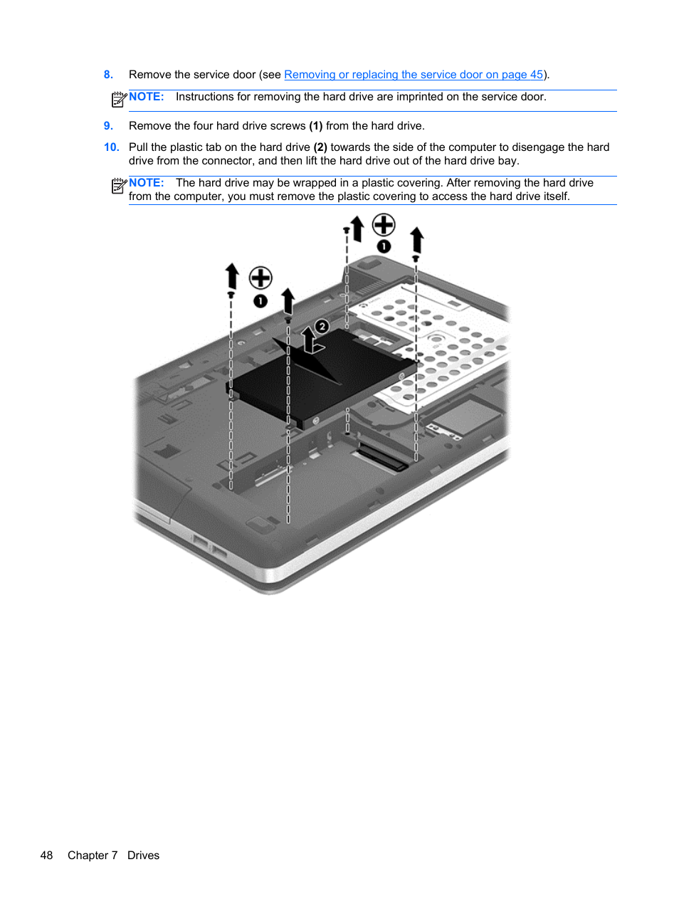 HP ProBook 4446s Notebook-PC User Manual | Page 58 / 100