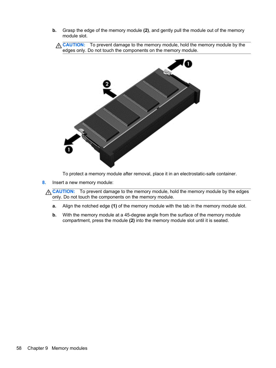 HP ProBook 4446s Notebook-PC User Manual | Page 68 / 100