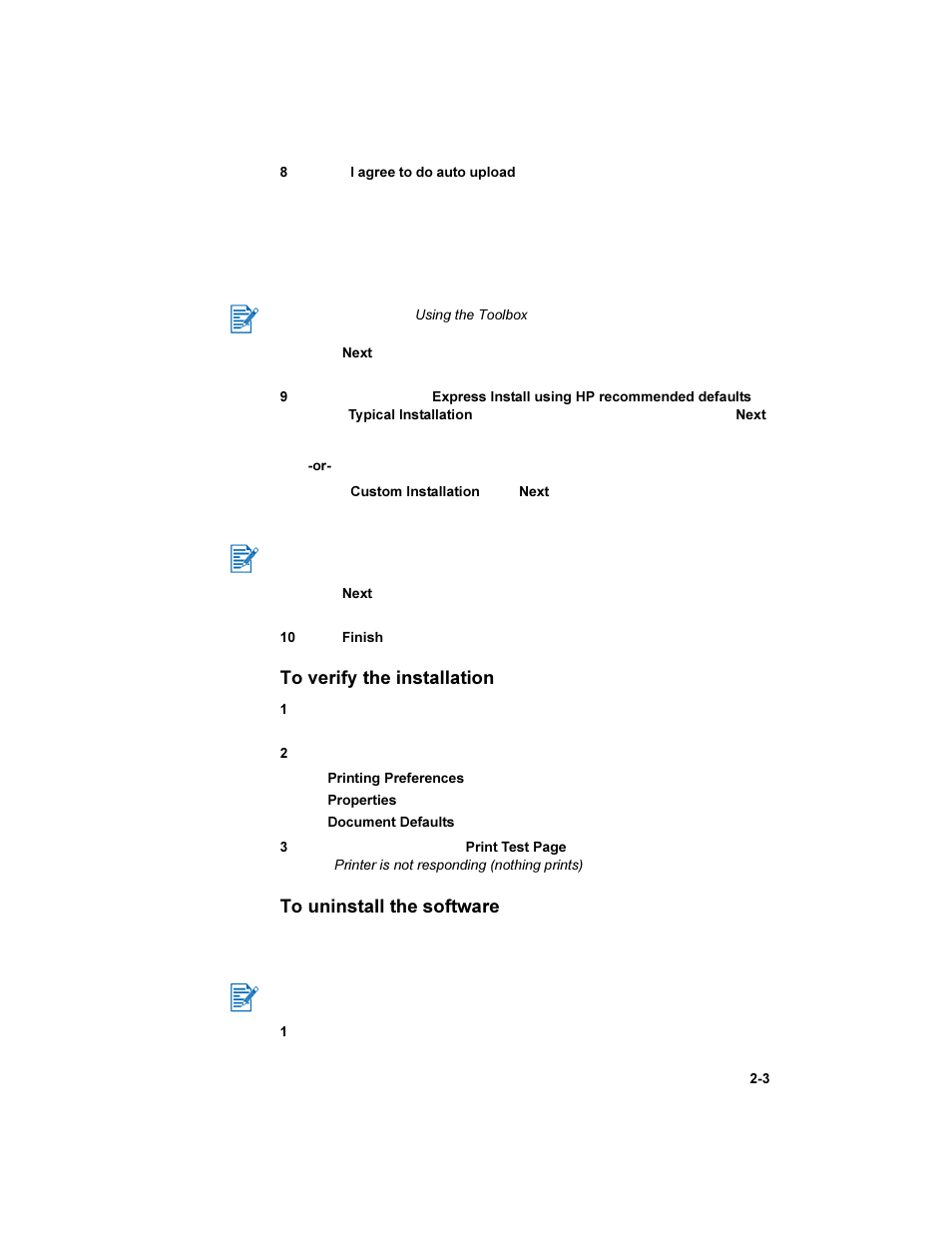 HP Deskjet 450 Mobile Printer series User Manual | Page 19 / 86