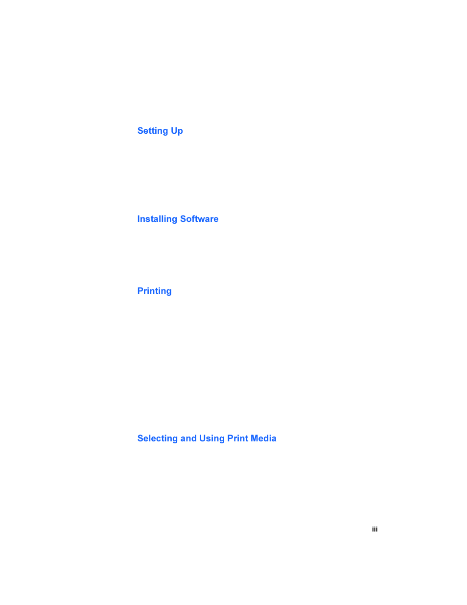 HP Deskjet 450 Mobile Printer series User Manual | Page 3 / 86