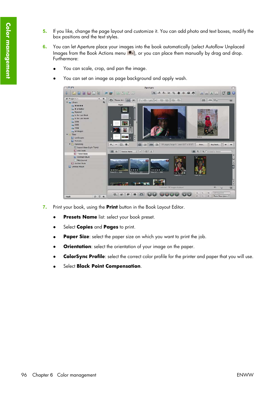 HP Designjet Z3100 Photo Printer series User Manual | Page 106 / 221