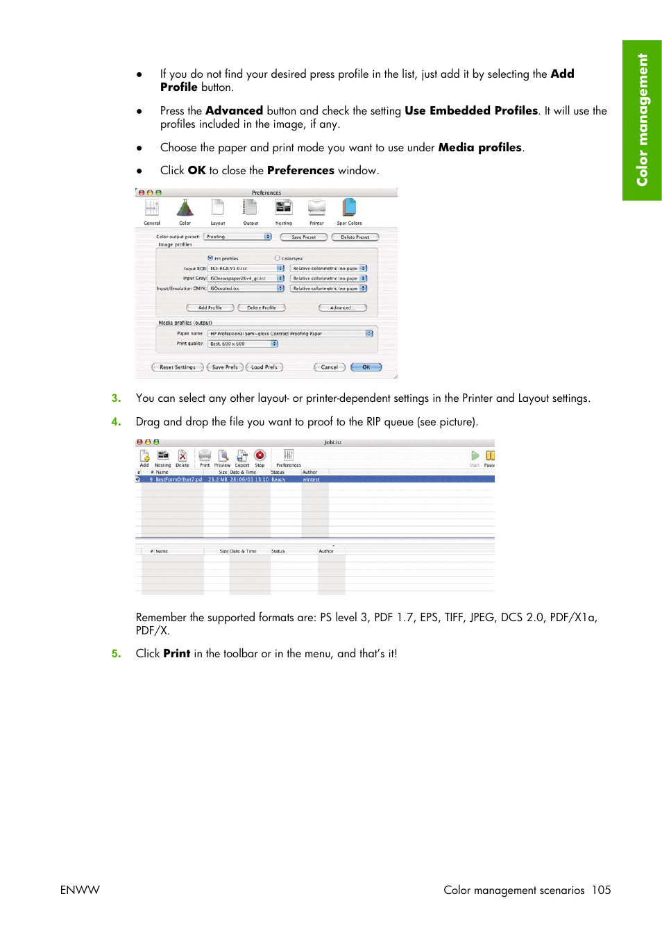HP Designjet Z3100 Photo Printer series User Manual | Page 115 / 221