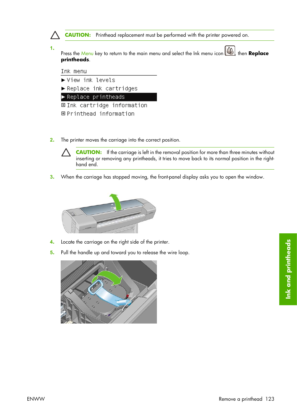 HP Designjet Z3100 Photo Printer series User Manual | Page 133 / 221