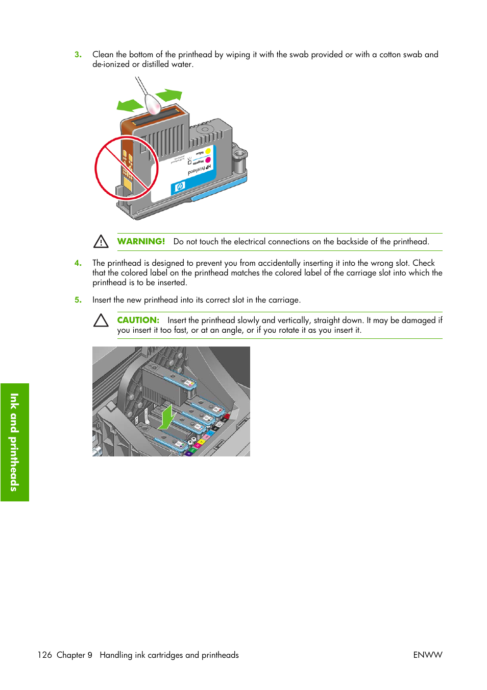 HP Designjet Z3100 Photo Printer series User Manual | Page 136 / 221