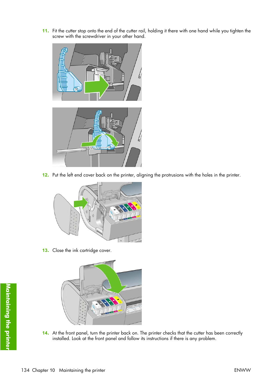 HP Designjet Z3100 Photo Printer series User Manual | Page 144 / 221