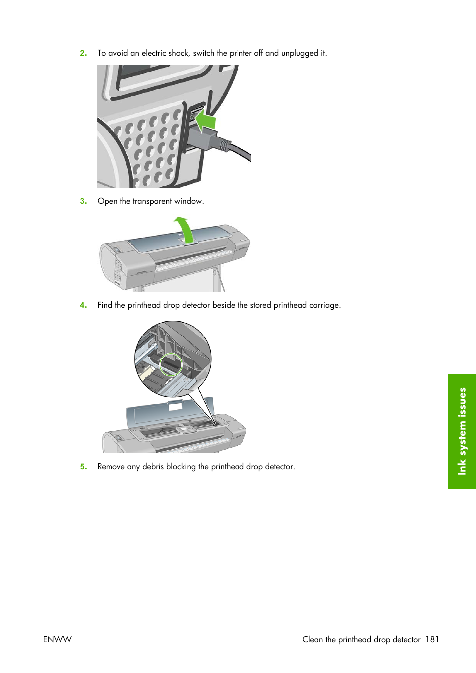 HP Designjet Z3100 Photo Printer series User Manual | Page 191 / 221