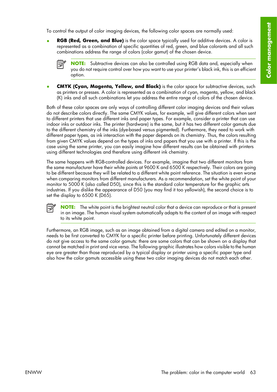HP Designjet Z3100 Photo Printer series User Manual | Page 73 / 221