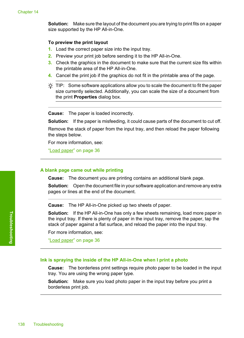 HP Photosmart C6280 All-in-One Printer User Manual | Page 139 / 189