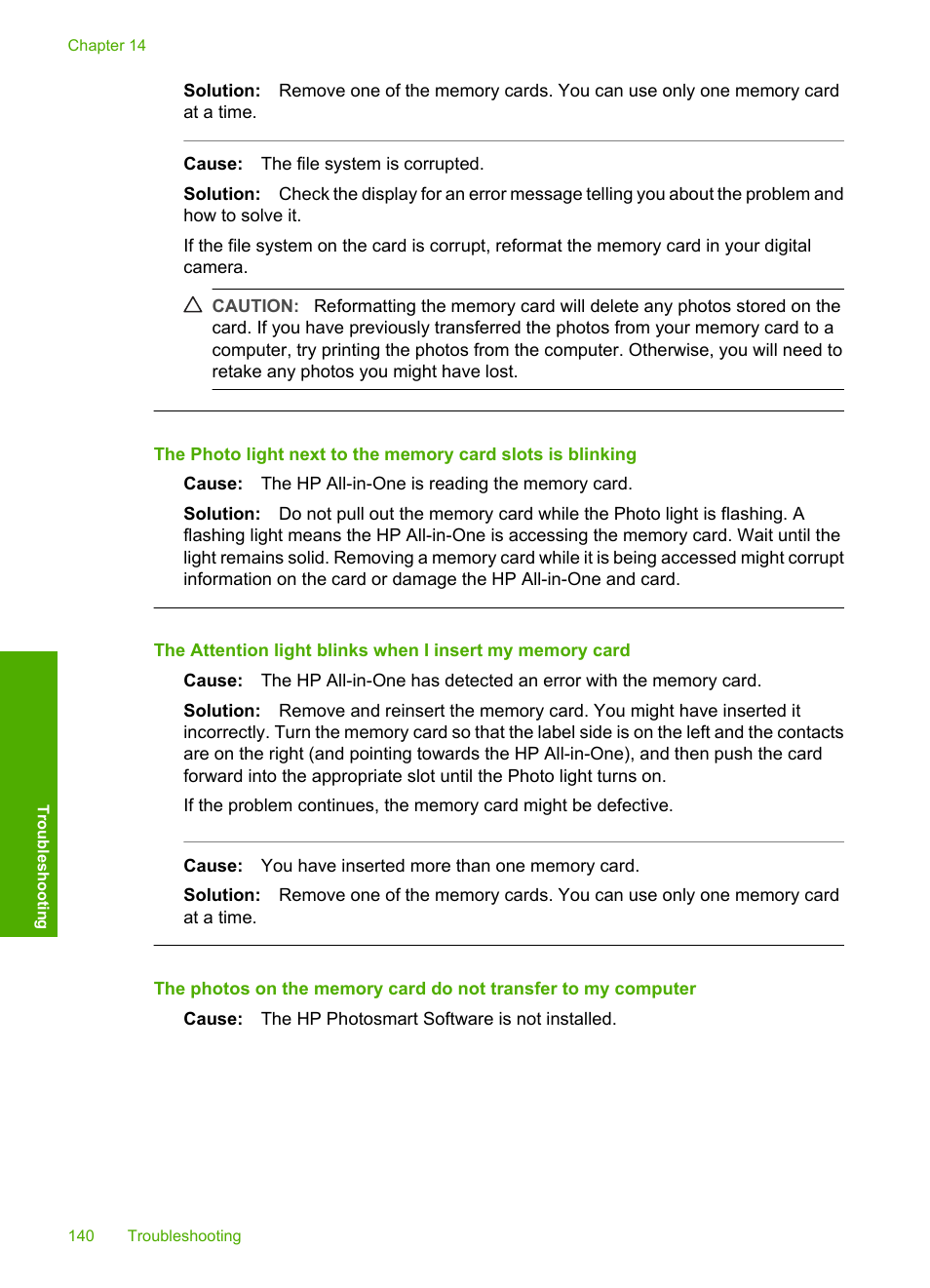 HP Photosmart C6280 All-in-One Printer User Manual | Page 141 / 189