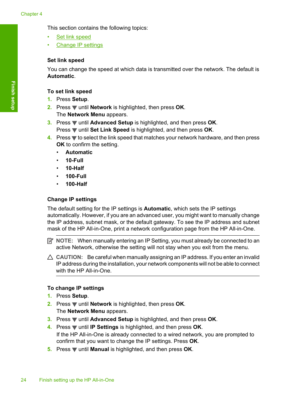 HP Photosmart C6280 All-in-One Printer User Manual | Page 25 / 189
