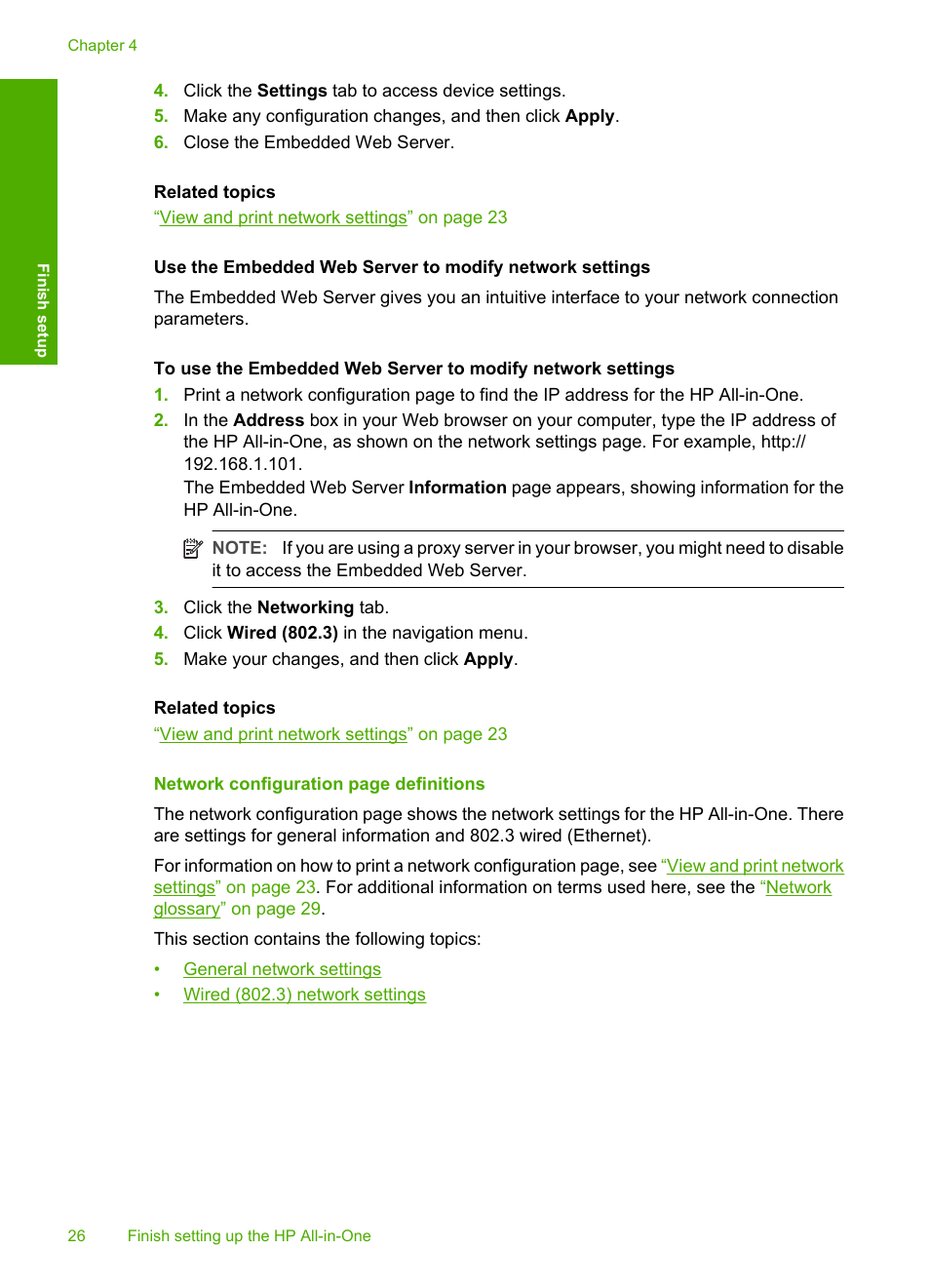 HP Photosmart C6280 All-in-One Printer User Manual | Page 27 / 189