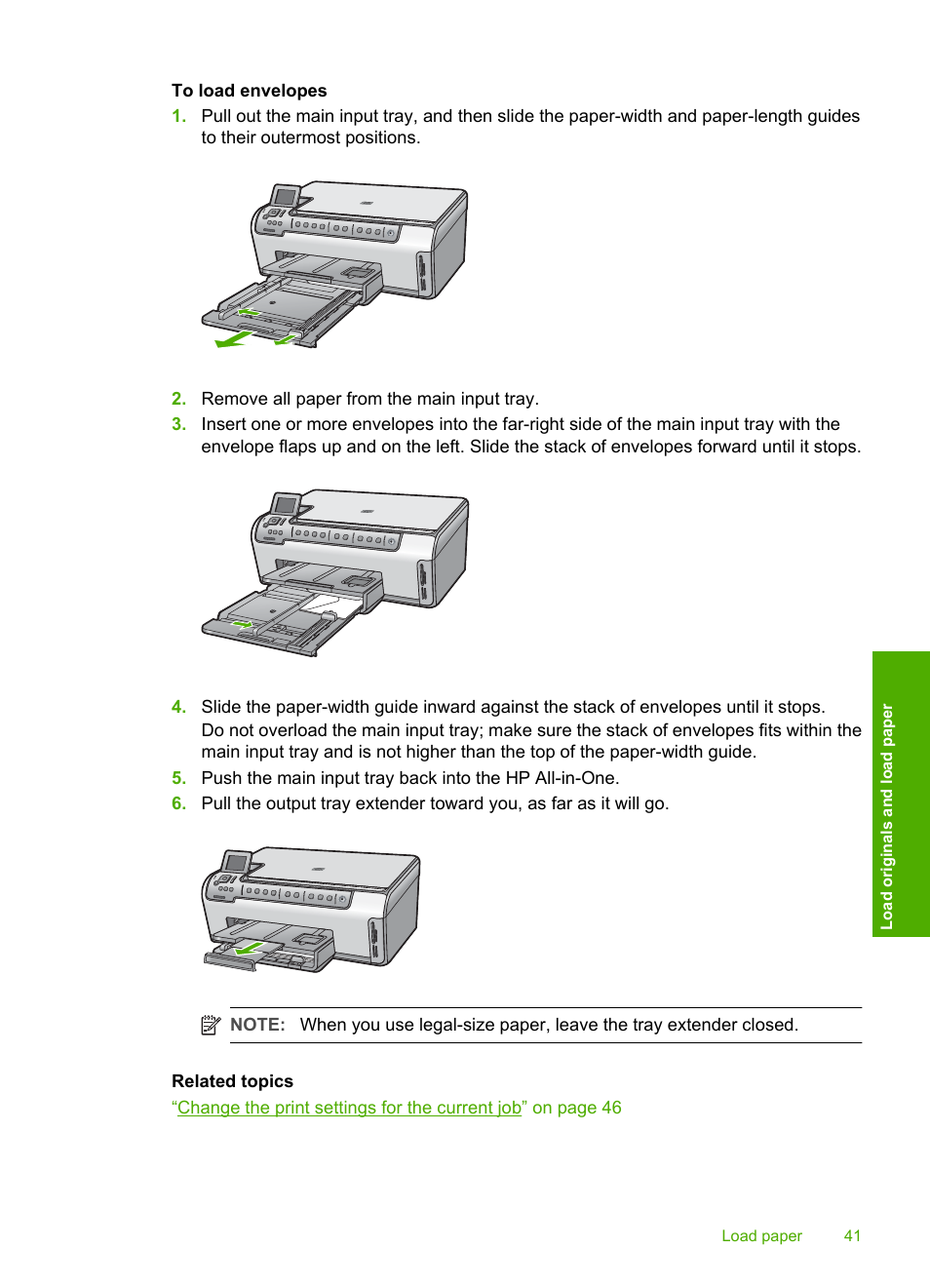HP Photosmart C6280 All-in-One Printer User Manual | Page 42 / 189