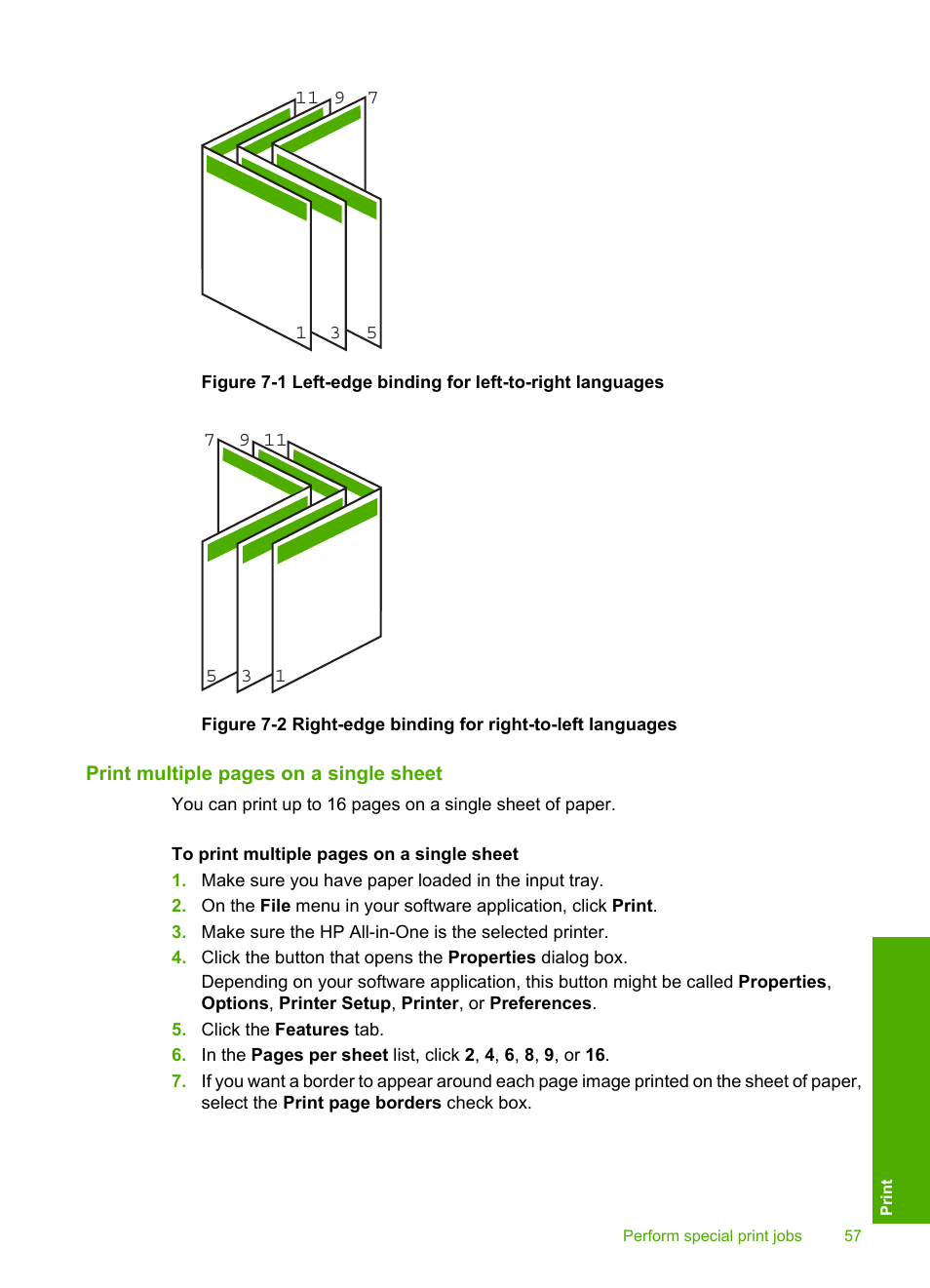 HP Photosmart C6280 All-in-One Printer User Manual | Page 58 / 189