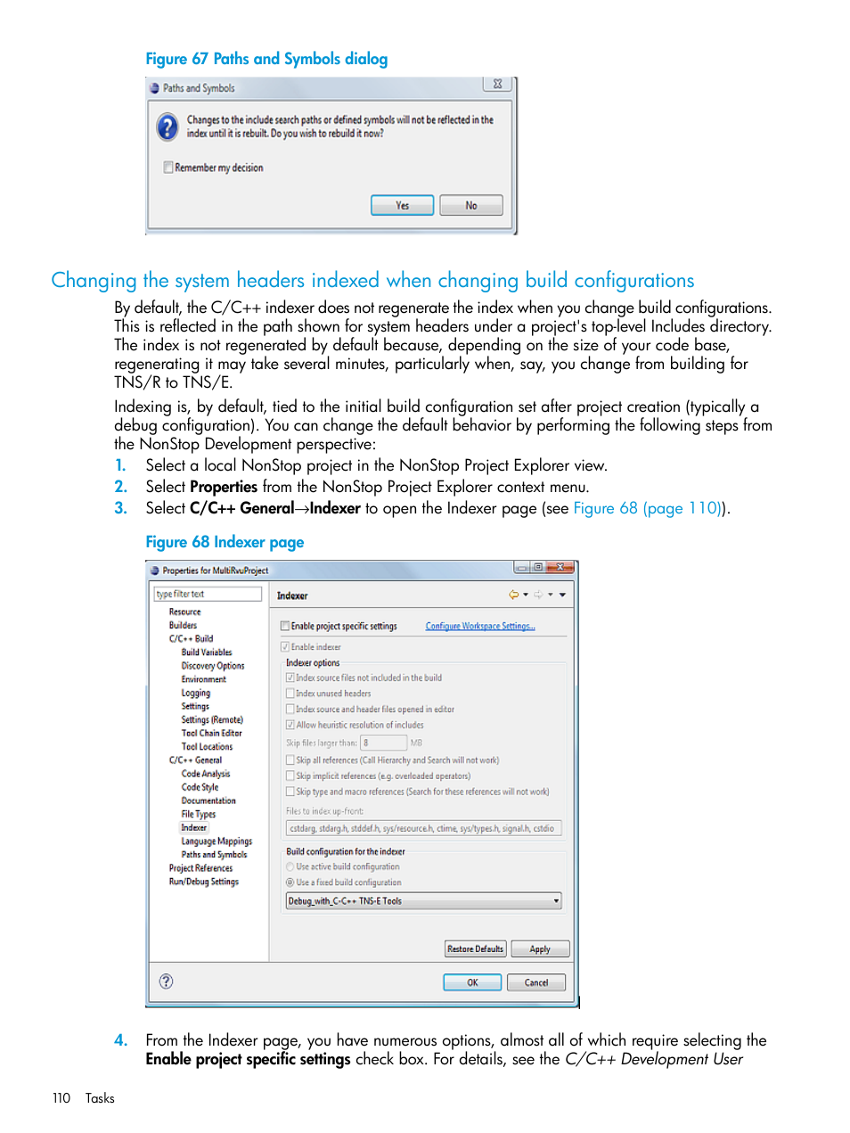 Paths and symbols dialog | HP Integrity NonStop J-Series User Manual | Page 110 / 163