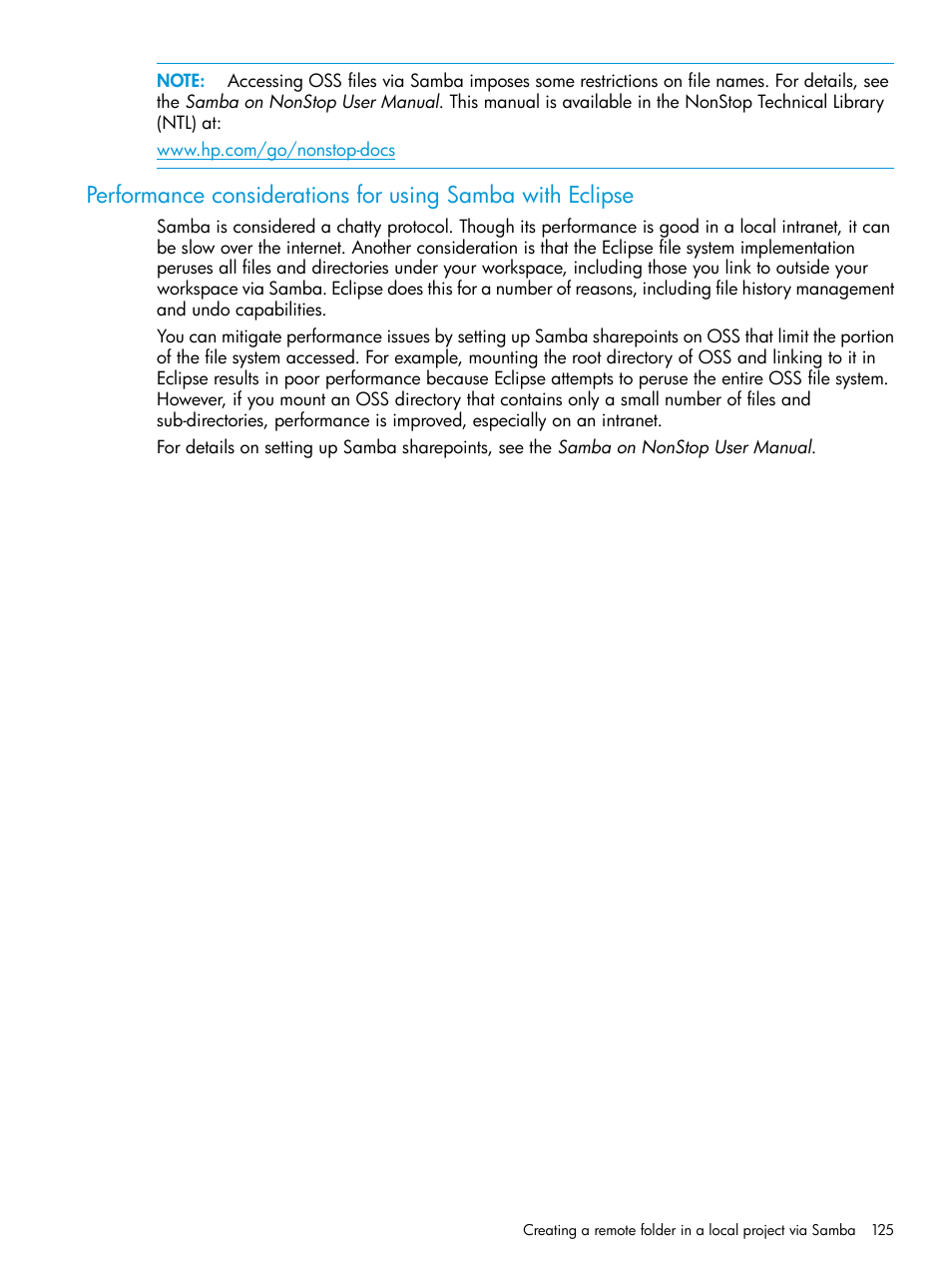 HP Integrity NonStop J-Series User Manual | Page 125 / 163