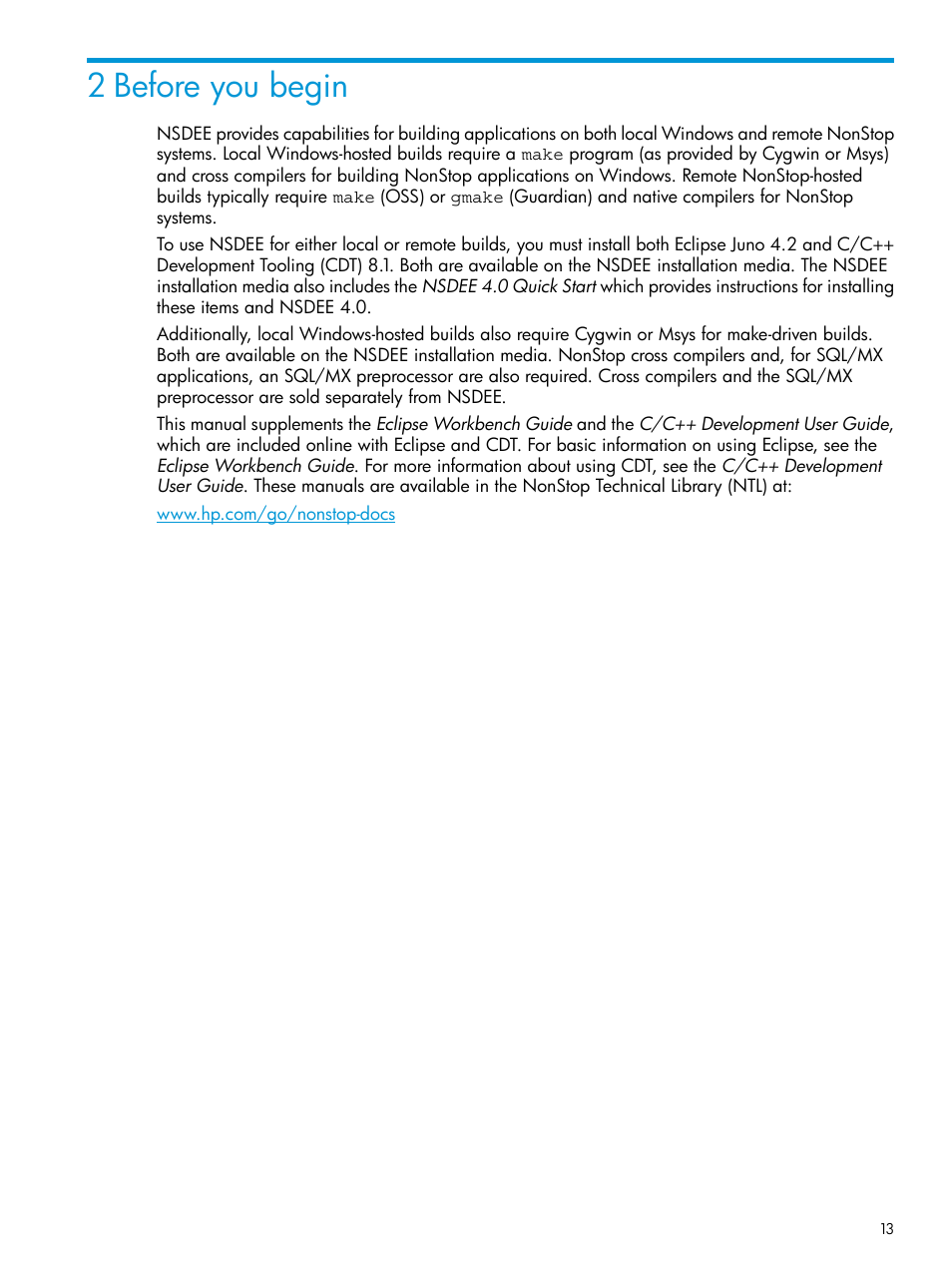 2 before you begin | HP Integrity NonStop J-Series User Manual | Page 13 / 163