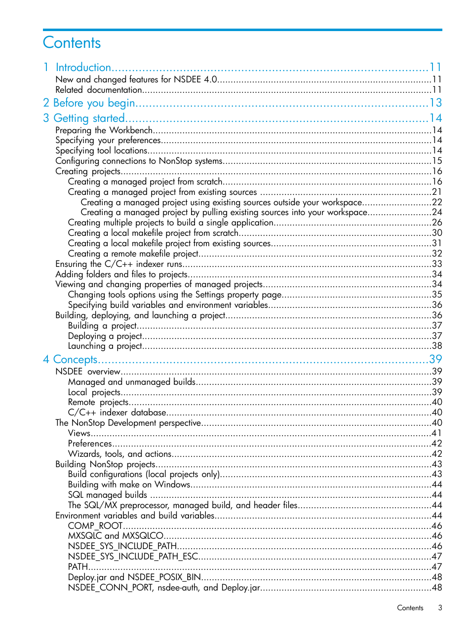 HP Integrity NonStop J-Series User Manual | Page 3 / 163