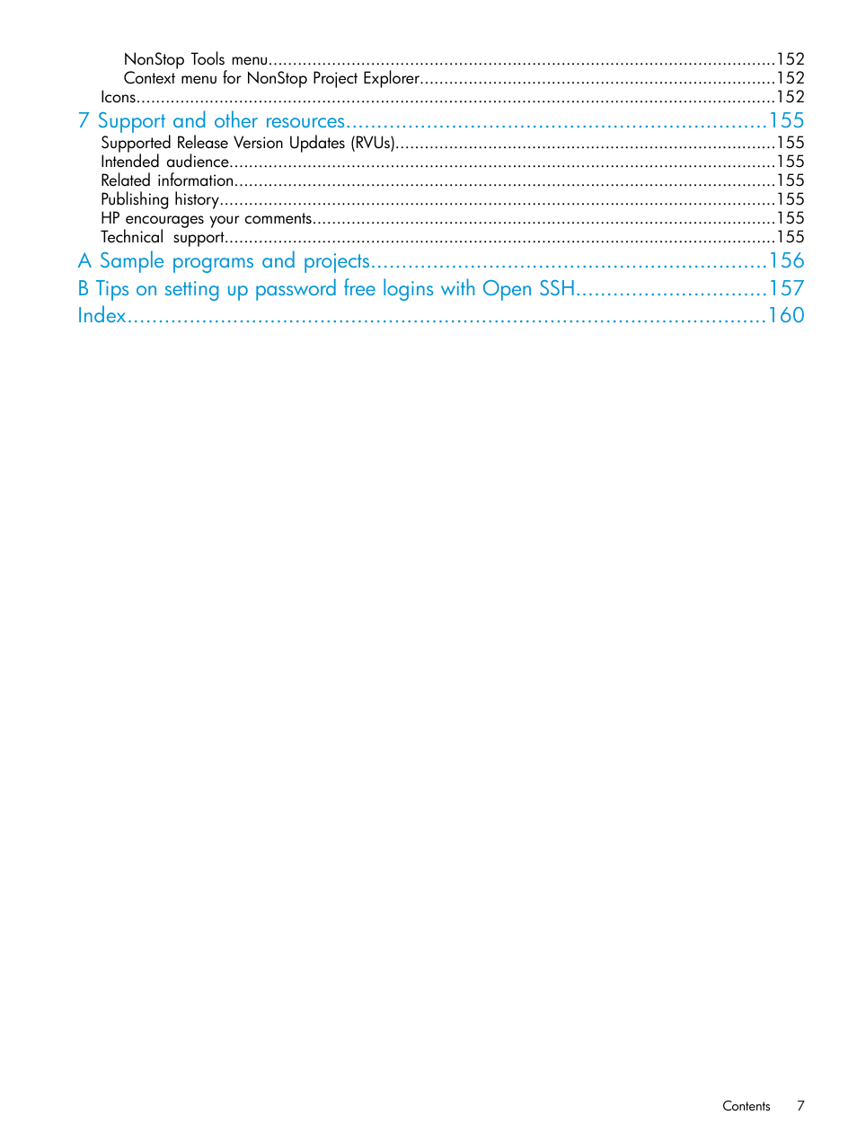 7 support and other resources | HP Integrity NonStop J-Series User Manual | Page 7 / 163