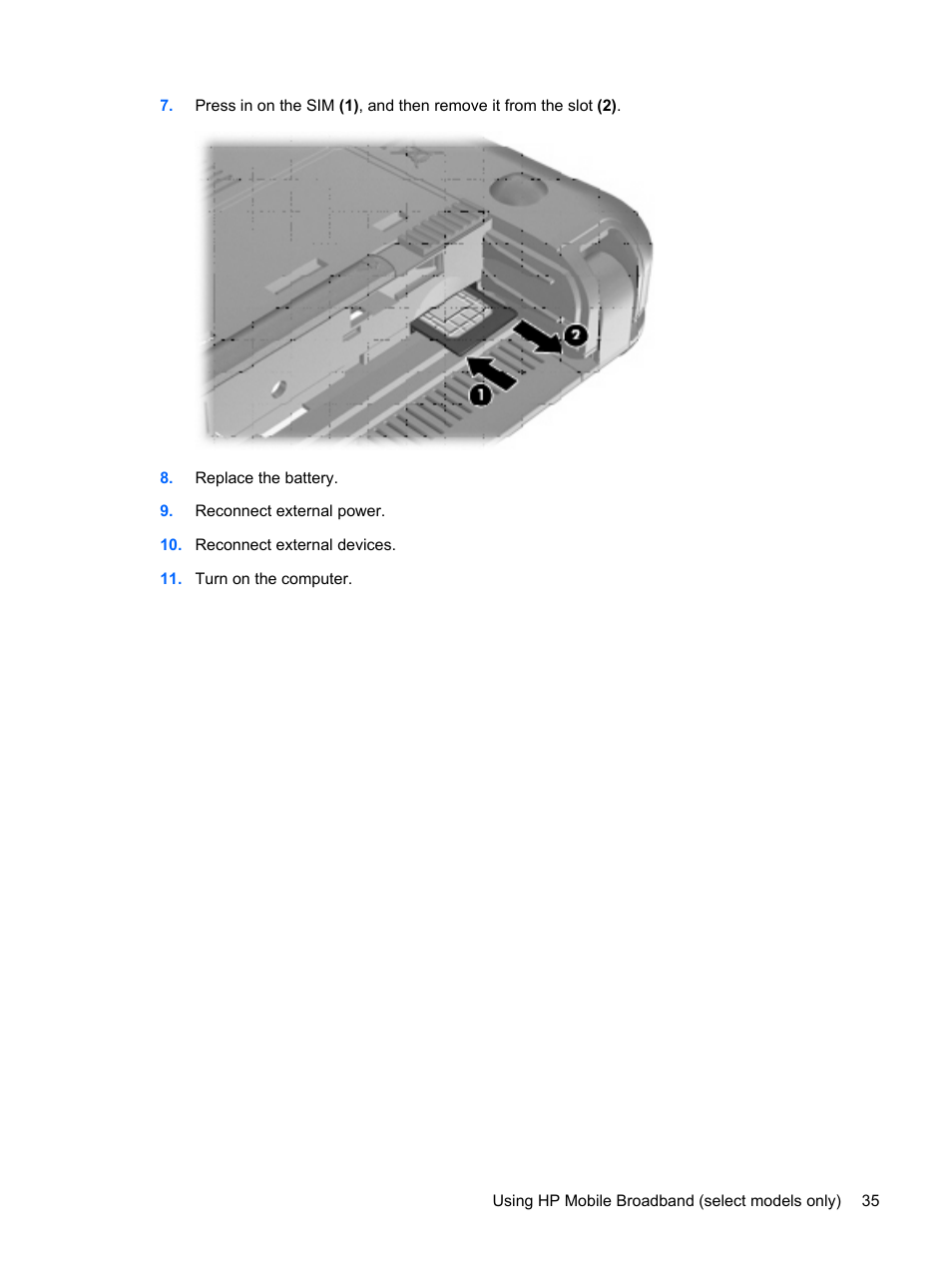 HP Compaq Mini 110c-1150EB PC User Manual | Page 43 / 87