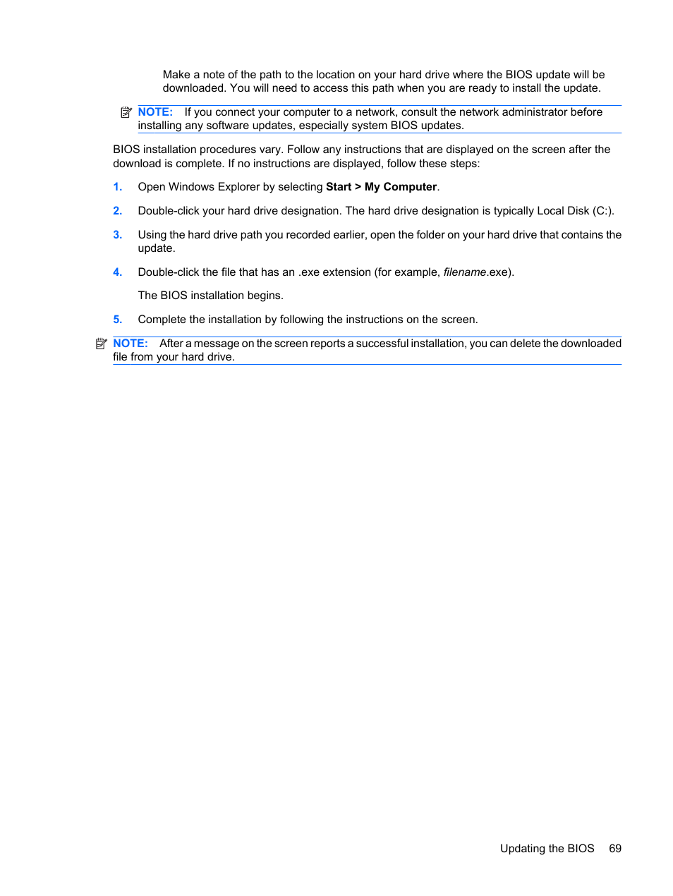 HP Compaq Mini 110c-1150EB PC User Manual | Page 77 / 87