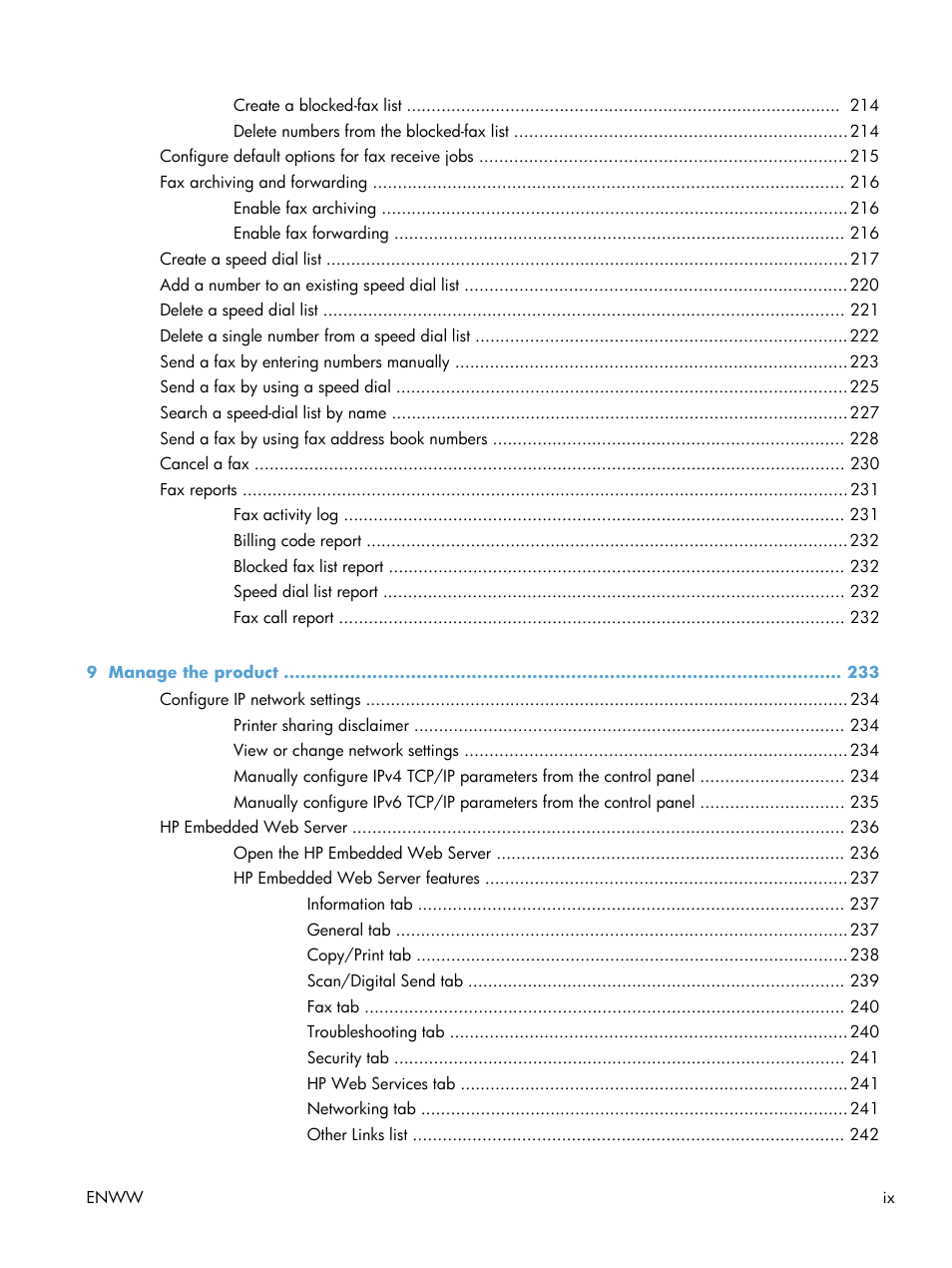 HP LaserJet Enterprise 500 Color MFP M575 User Manual | Page 11 / 354