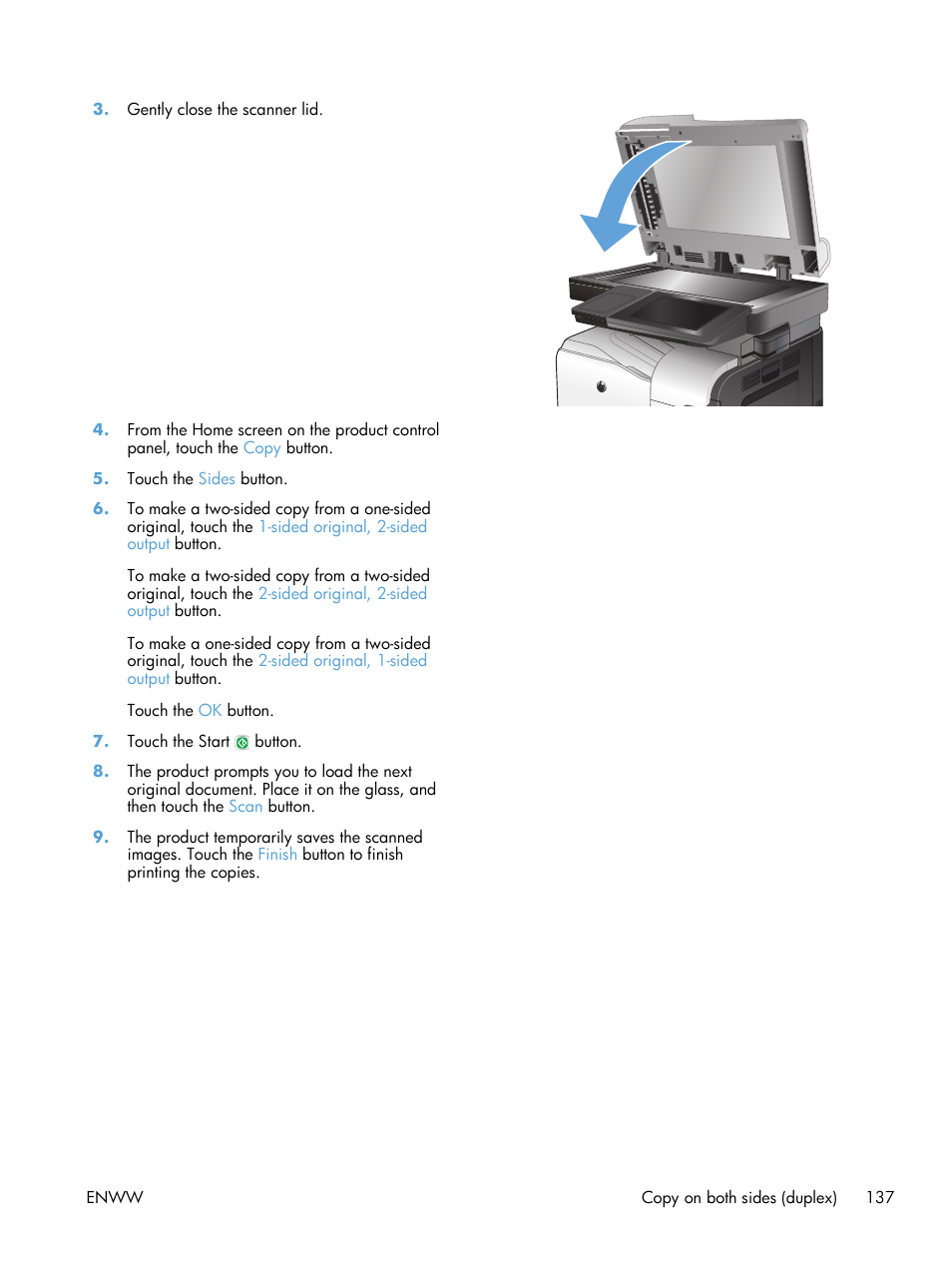 HP LaserJet Enterprise 500 Color MFP M575 User Manual | Page 153 / 354