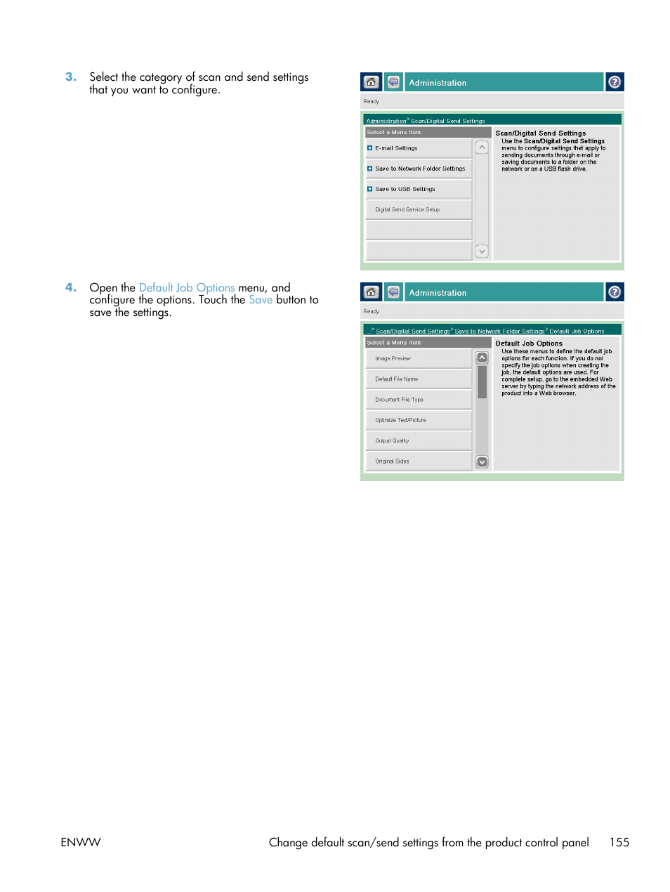 HP LaserJet Enterprise 500 Color MFP M575 User Manual | Page 171 / 354