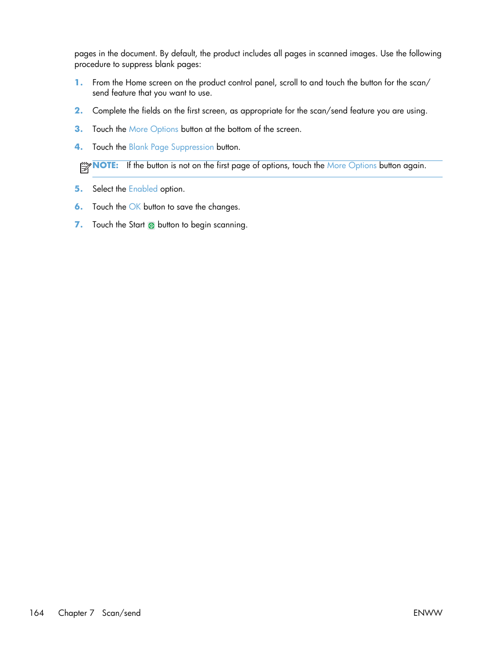 HP LaserJet Enterprise 500 Color MFP M575 User Manual | Page 180 / 354