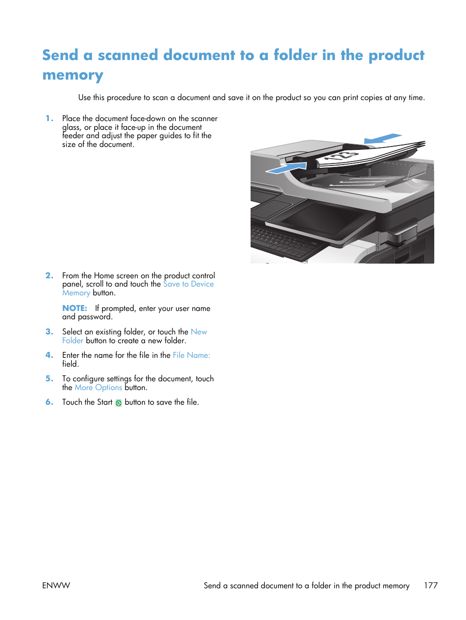 HP LaserJet Enterprise 500 Color MFP M575 User Manual | Page 193 / 354