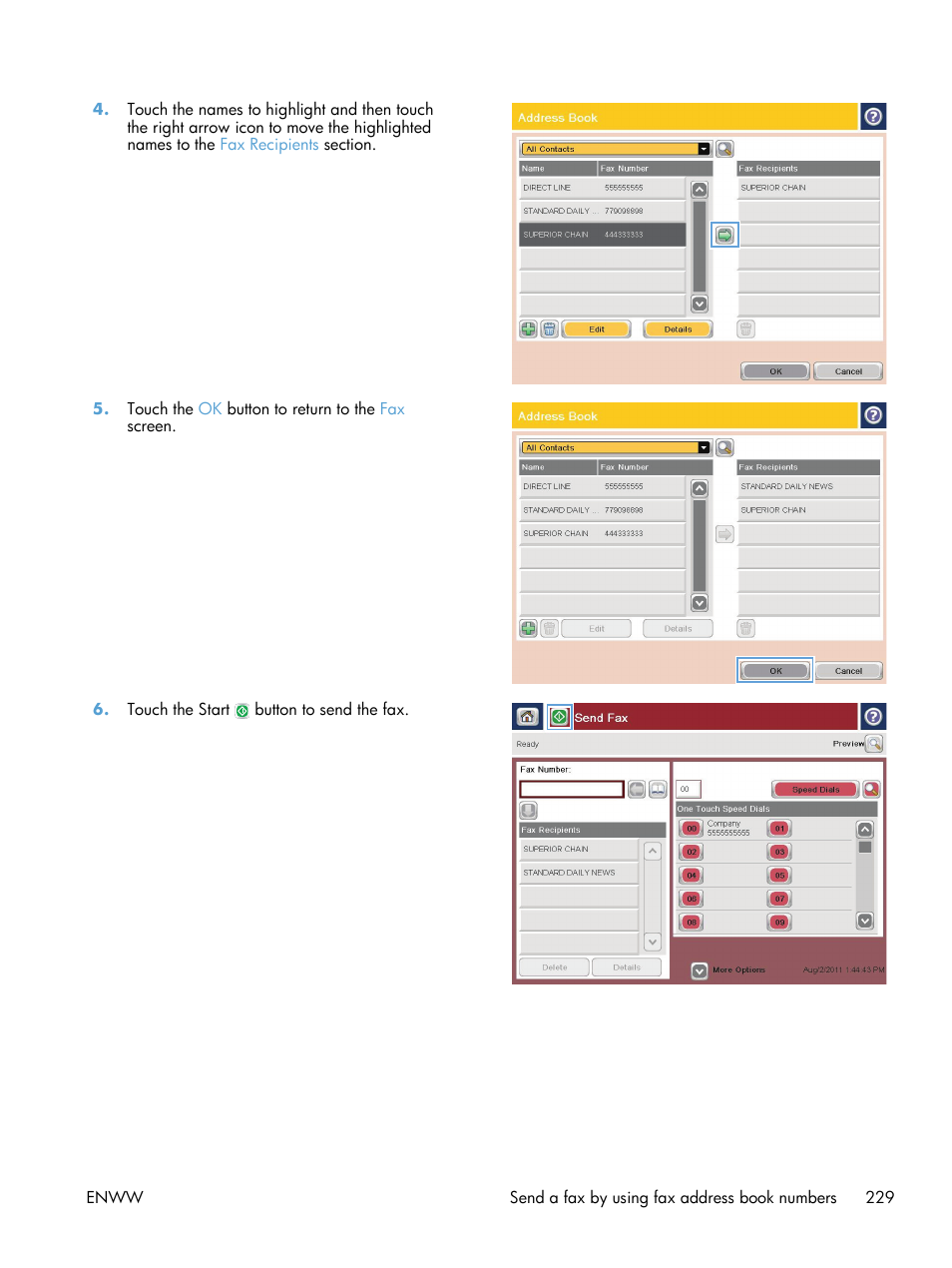 HP LaserJet Enterprise 500 Color MFP M575 User Manual | Page 245 / 354