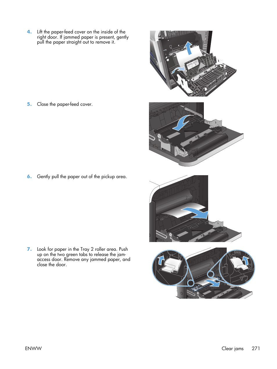 HP LaserJet Enterprise 500 Color MFP M575 User Manual | Page 287 / 354